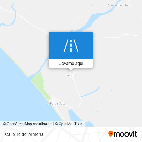 Mapa Calle Teide