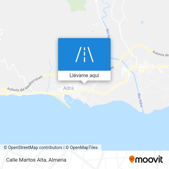 Mapa Calle Martos Alta