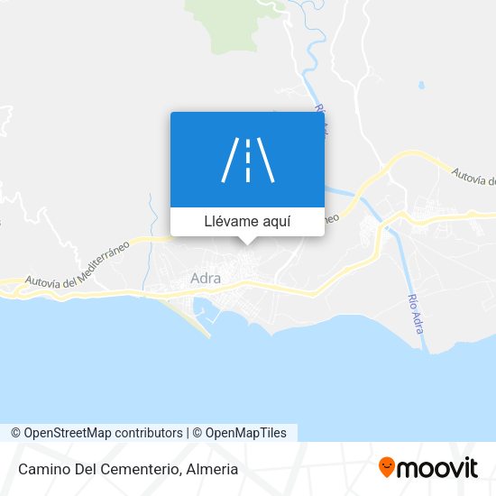 Mapa Camino Del Cementerio