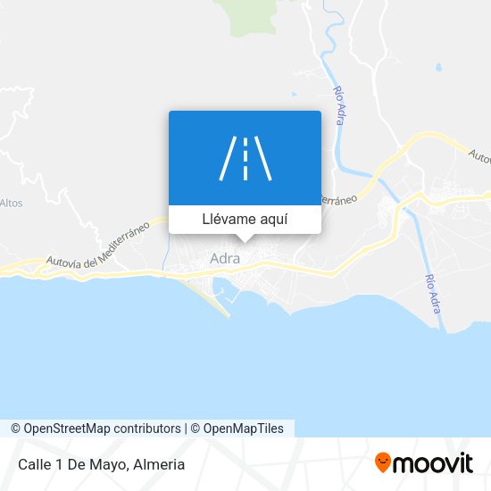 Mapa Calle 1 De Mayo