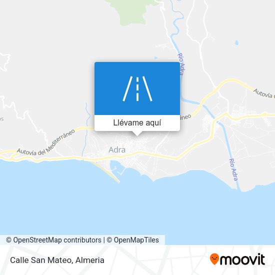 Mapa Calle San Mateo