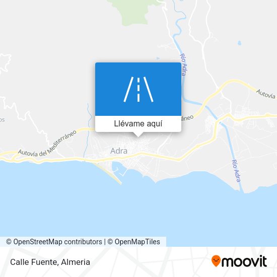 Mapa Calle Fuente