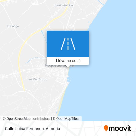 Mapa Calle Luisa Fernanda