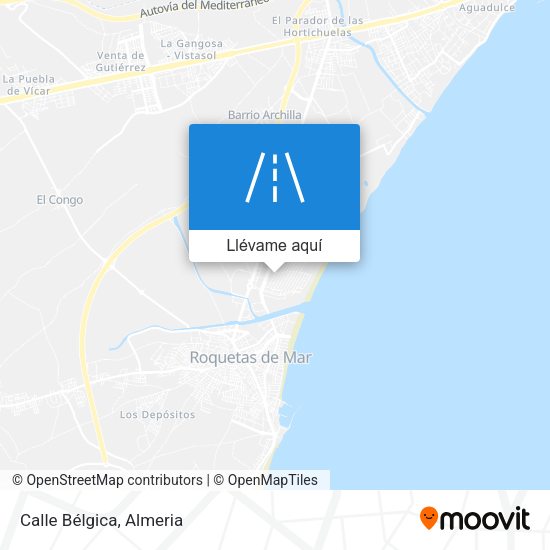 Mapa Calle Bélgica