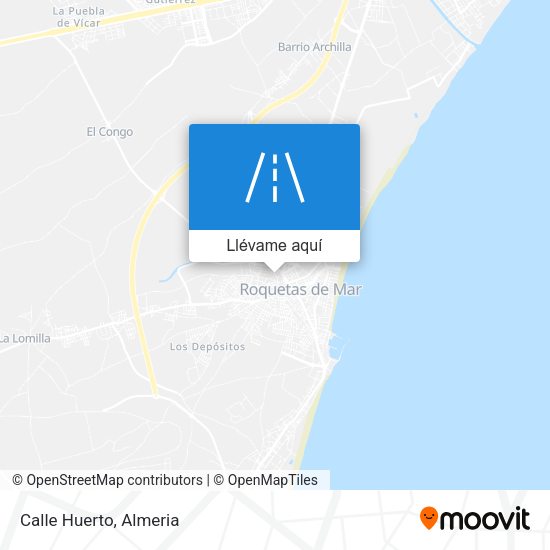 Mapa Calle Huerto