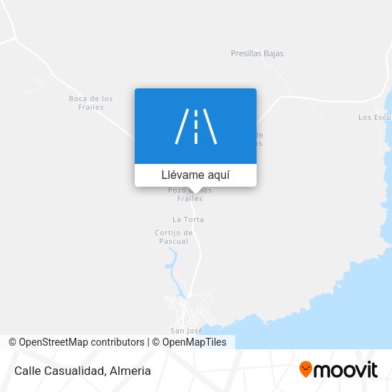 Mapa Calle Casualidad