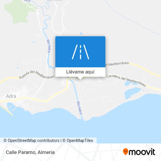 Mapa Calle Paramo