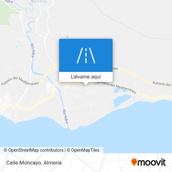 Mapa Calle Moncayo