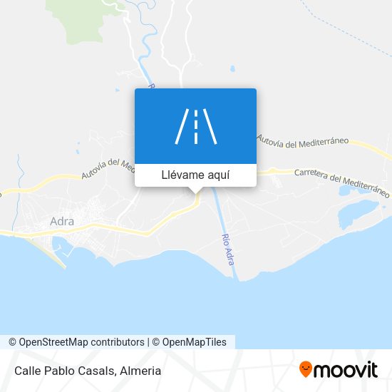 Mapa Calle Pablo Casals
