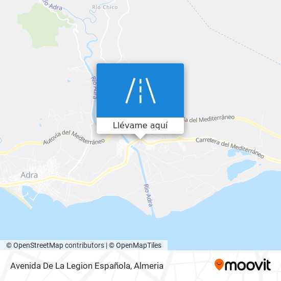 Mapa Avenida De La Legion Española