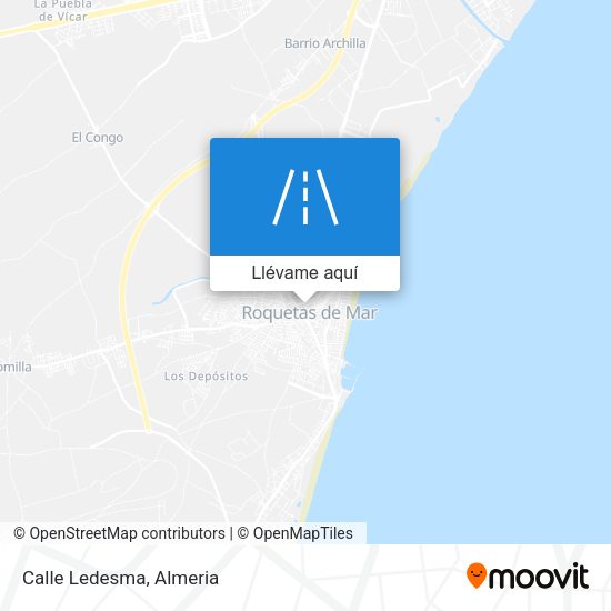 Mapa Calle Ledesma