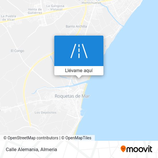 Mapa Calle Alemania