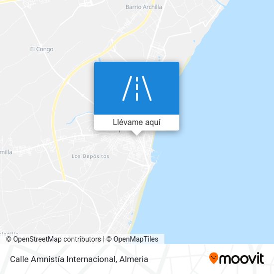 Mapa Calle Amnistía Internacional