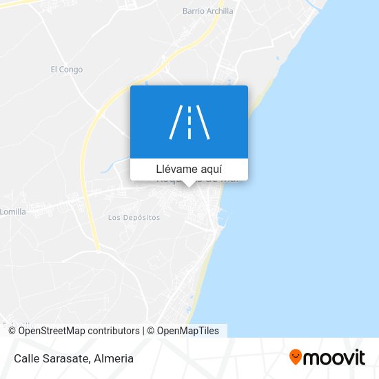 Mapa Calle Sarasate