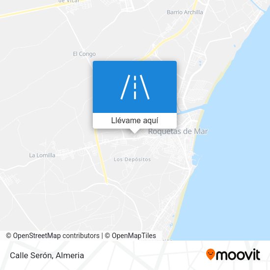 Mapa Calle Serón