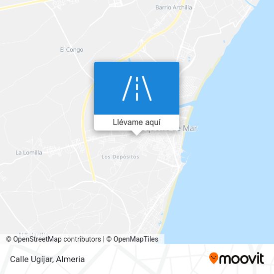 Mapa Calle Ugíjar