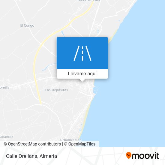Mapa Calle Orellana