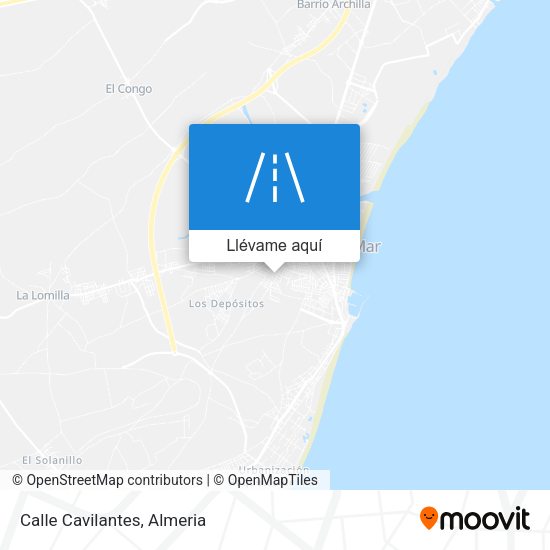 Mapa Calle Cavilantes