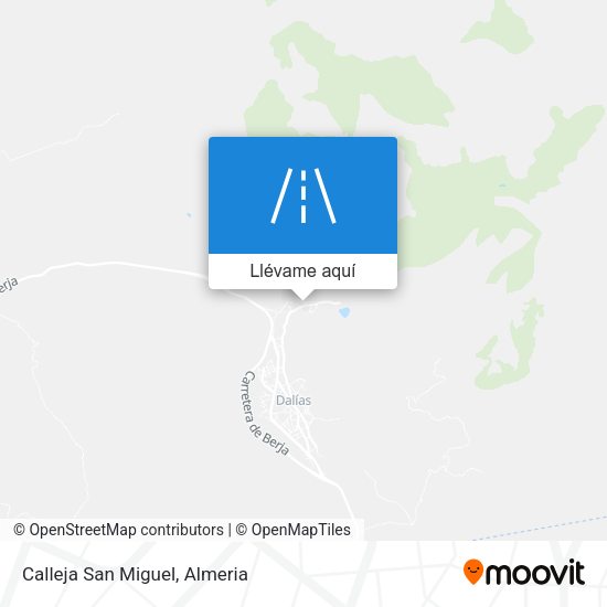 Mapa Calleja San Miguel