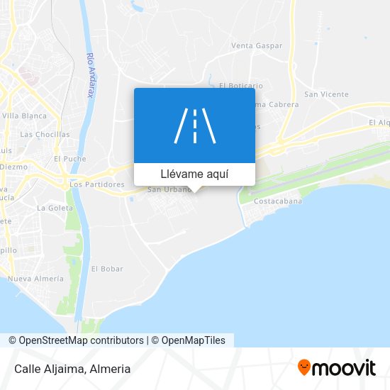 Mapa Calle Aljaima