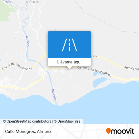 Mapa Calle Monegros