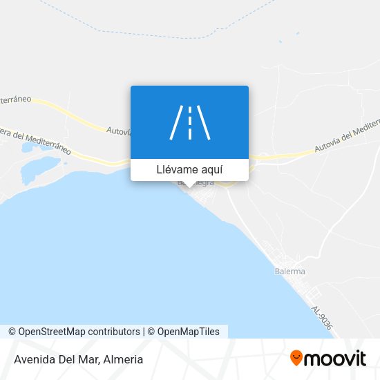 Mapa Avenida Del Mar