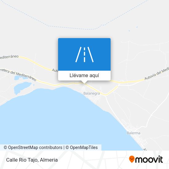 Mapa Calle Rio Tajo