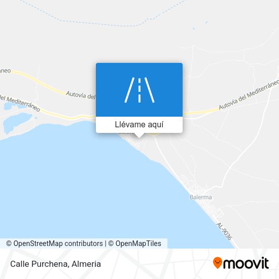 Mapa Calle Purchena