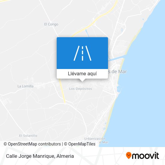 Mapa Calle Jorge Manrique