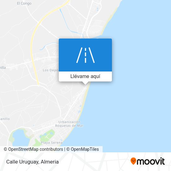 Mapa Calle Uruguay