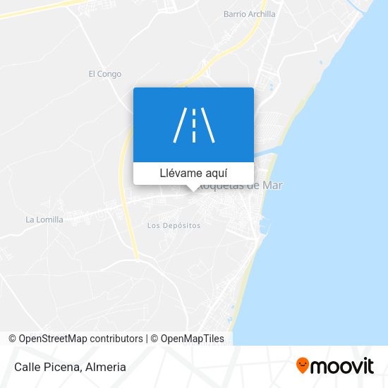 Mapa Calle Picena