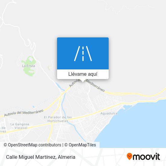 Mapa Calle Miguel Martínez