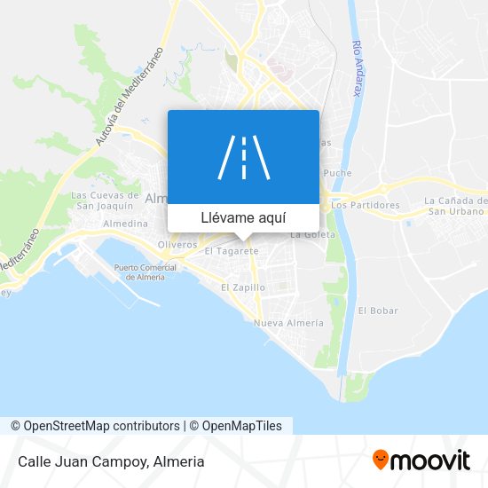 Mapa Calle Juan Campoy