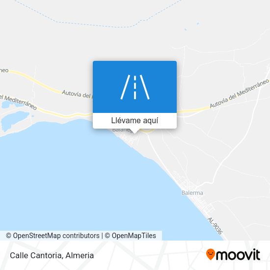 Mapa Calle Cantoria