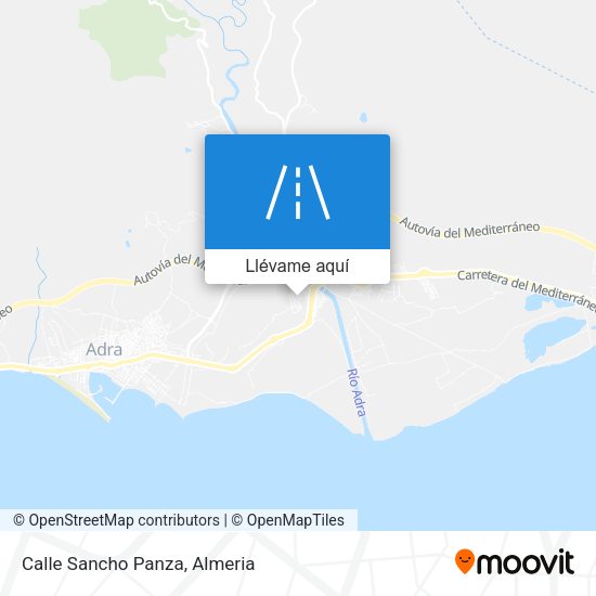 Mapa Calle Sancho Panza