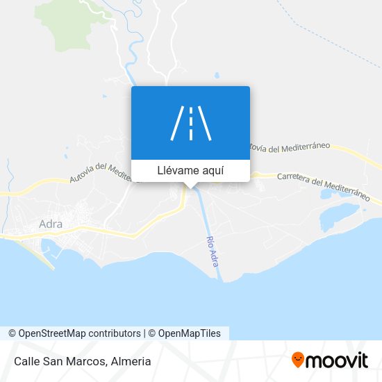 Mapa Calle San Marcos