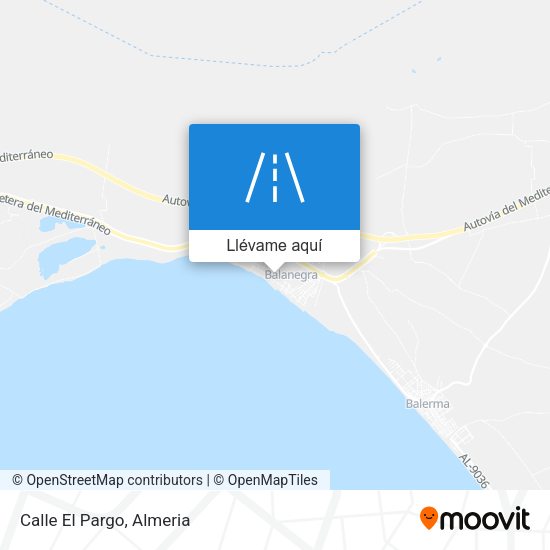 Mapa Calle El Pargo