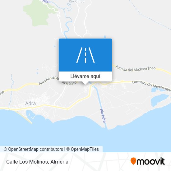 Mapa Calle Los Molinos