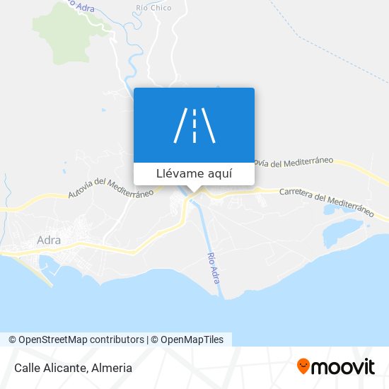 Mapa Calle Alicante