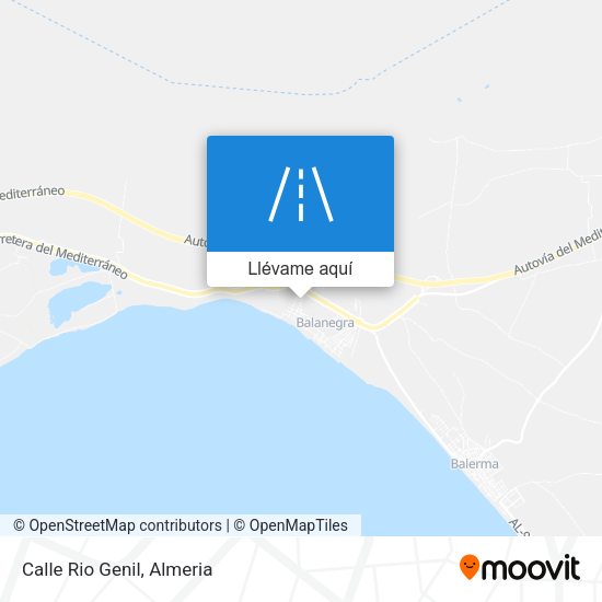 Mapa Calle Rio Genil