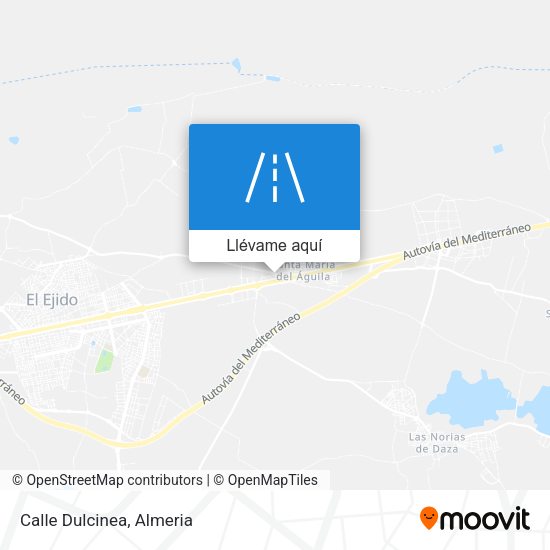 Mapa Calle Dulcinea