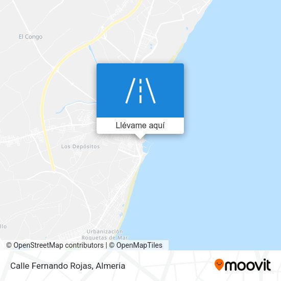 Mapa Calle Fernando Rojas