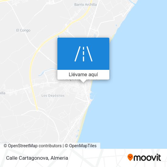 Mapa Calle Cartagonova