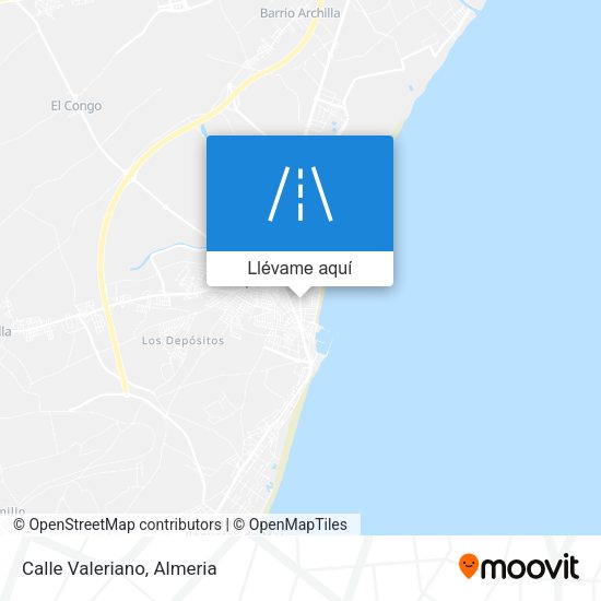 Mapa Calle Valeriano