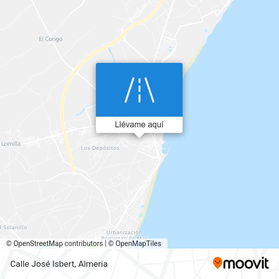 Mapa Calle José Isbert