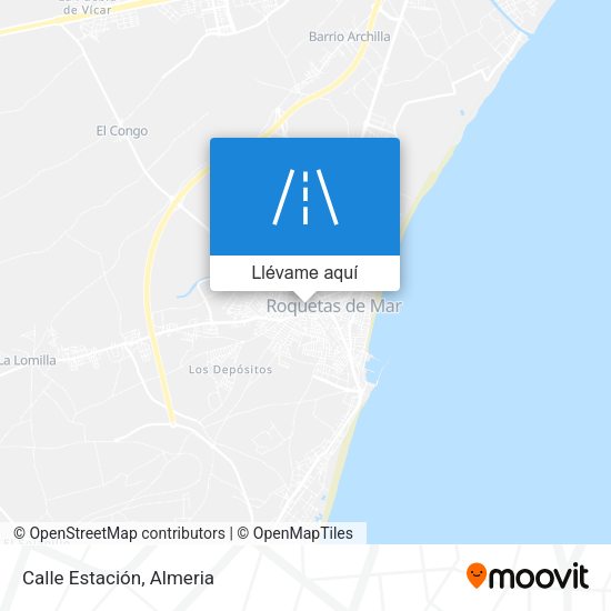 Mapa Calle Estación