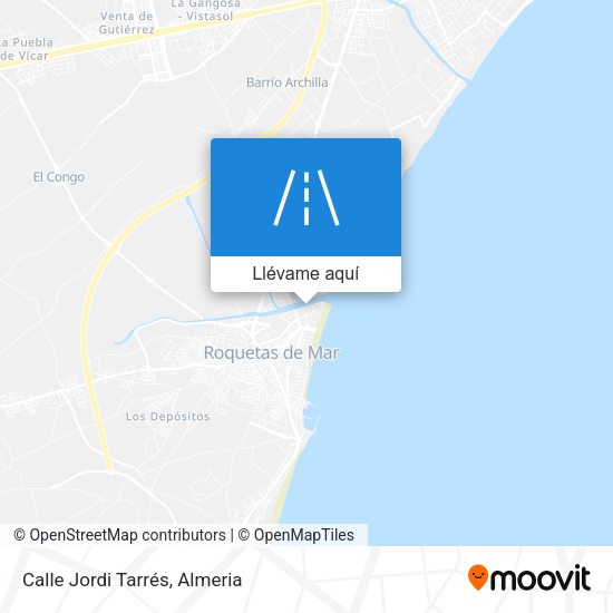 Mapa Calle Jordi Tarrés