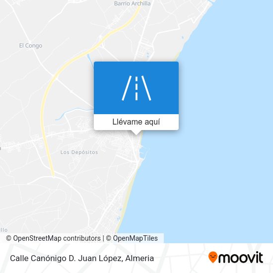 Mapa Calle Canónigo D. Juan López