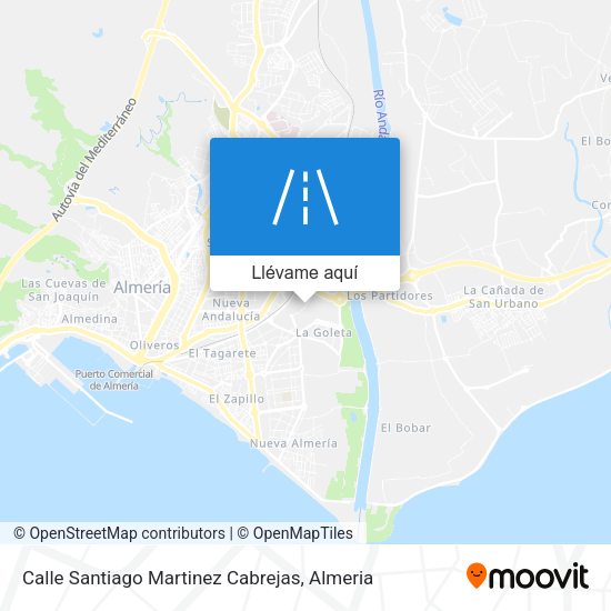 Mapa Calle Santiago Martinez Cabrejas
