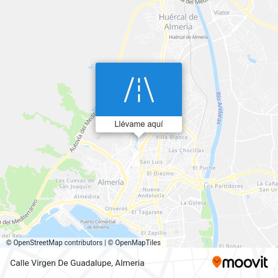 Mapa Calle Virgen De Guadalupe